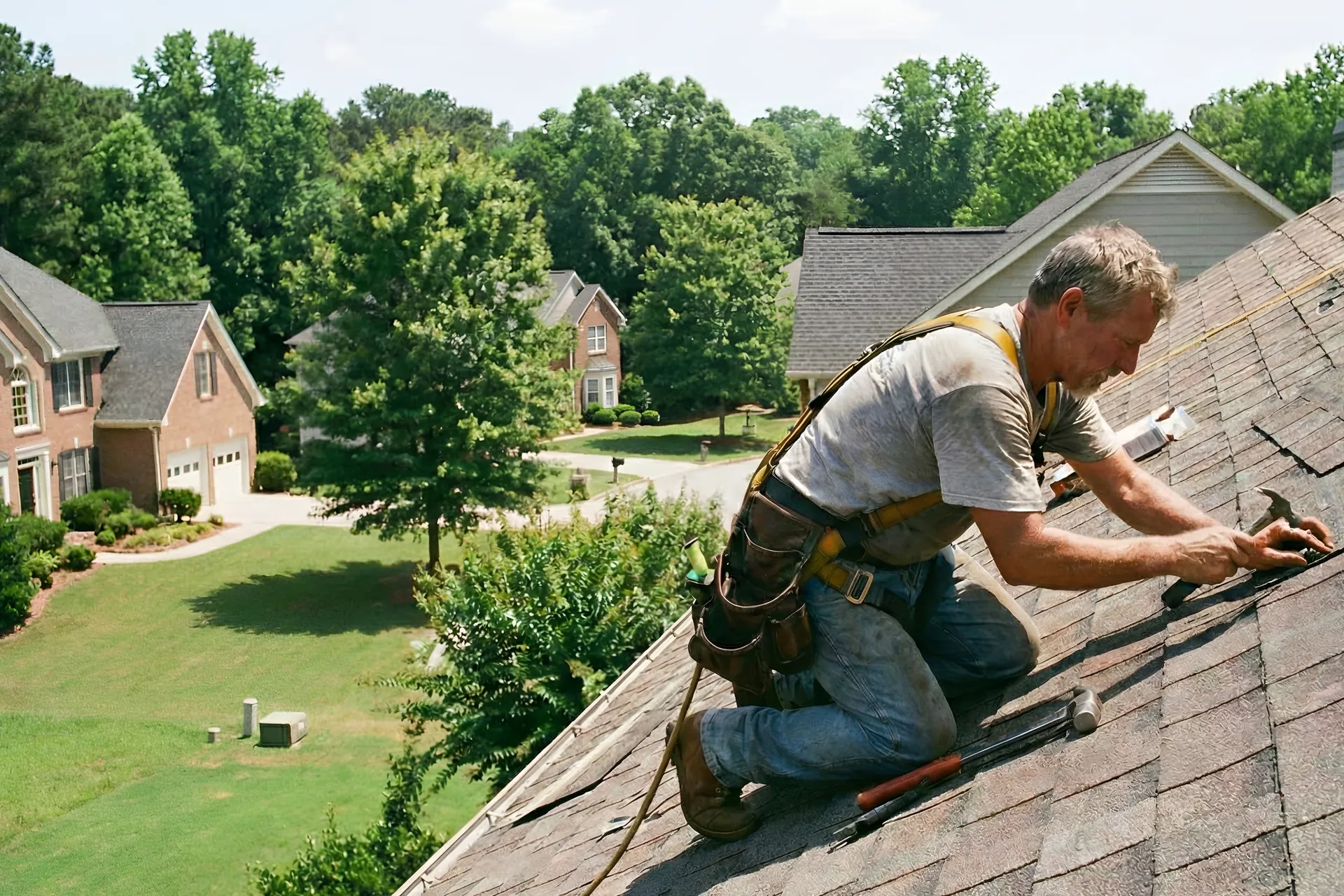Roof Repair by Pro South Roofing in Metro Atlanta
